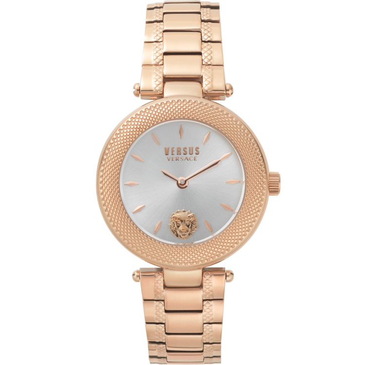 Versus Versace Watch (VSP712218) Brick Lane 36MM SS IP Rose Gold Silver